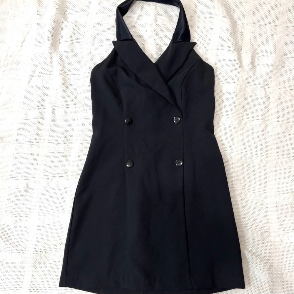 Y2K 90s suit styled mini dress